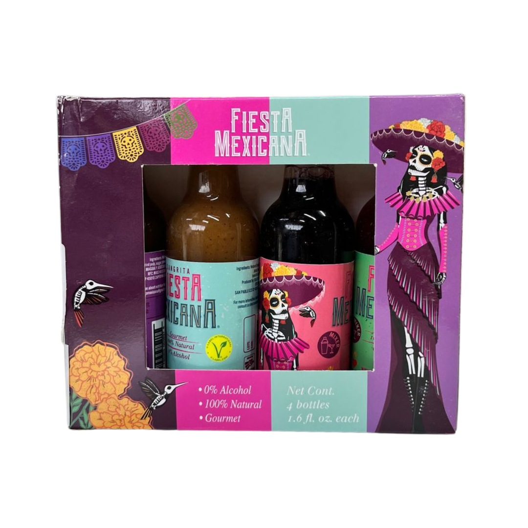 COCKTAIL MIXERS SANGRITA, HIBISCUS, CHAMOY, TAMARIND 4X50ML