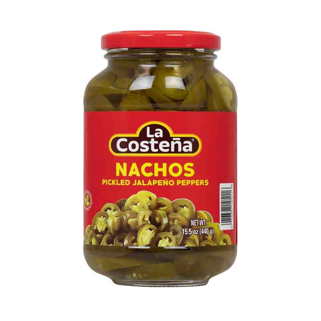 JALAPEÑOS NACHOS LA COSTEÑA 440GR