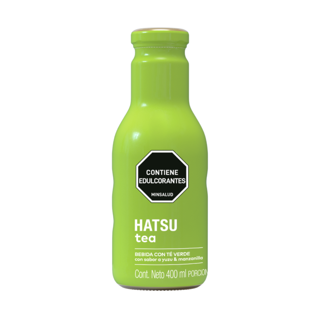 HATSU GREEN TEA YUZU CHAMOMILE 400ML