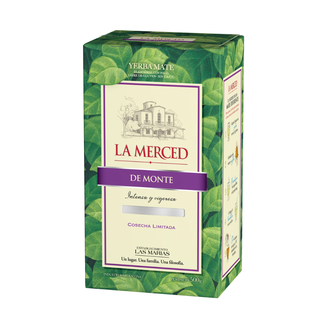 YERBA MATE MONTE LA MERCED 500GR