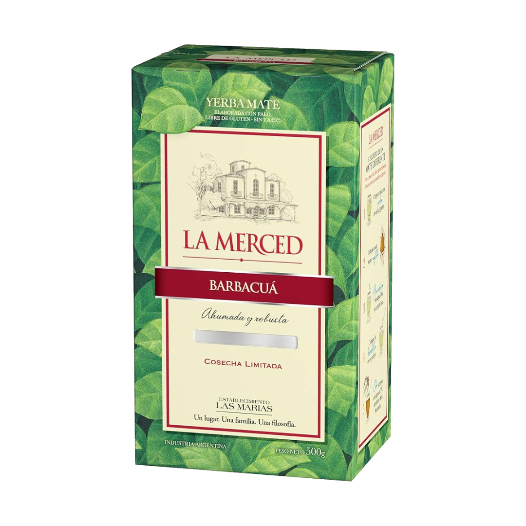 YERBA MATE BARBACUA LA MERCED 500GR