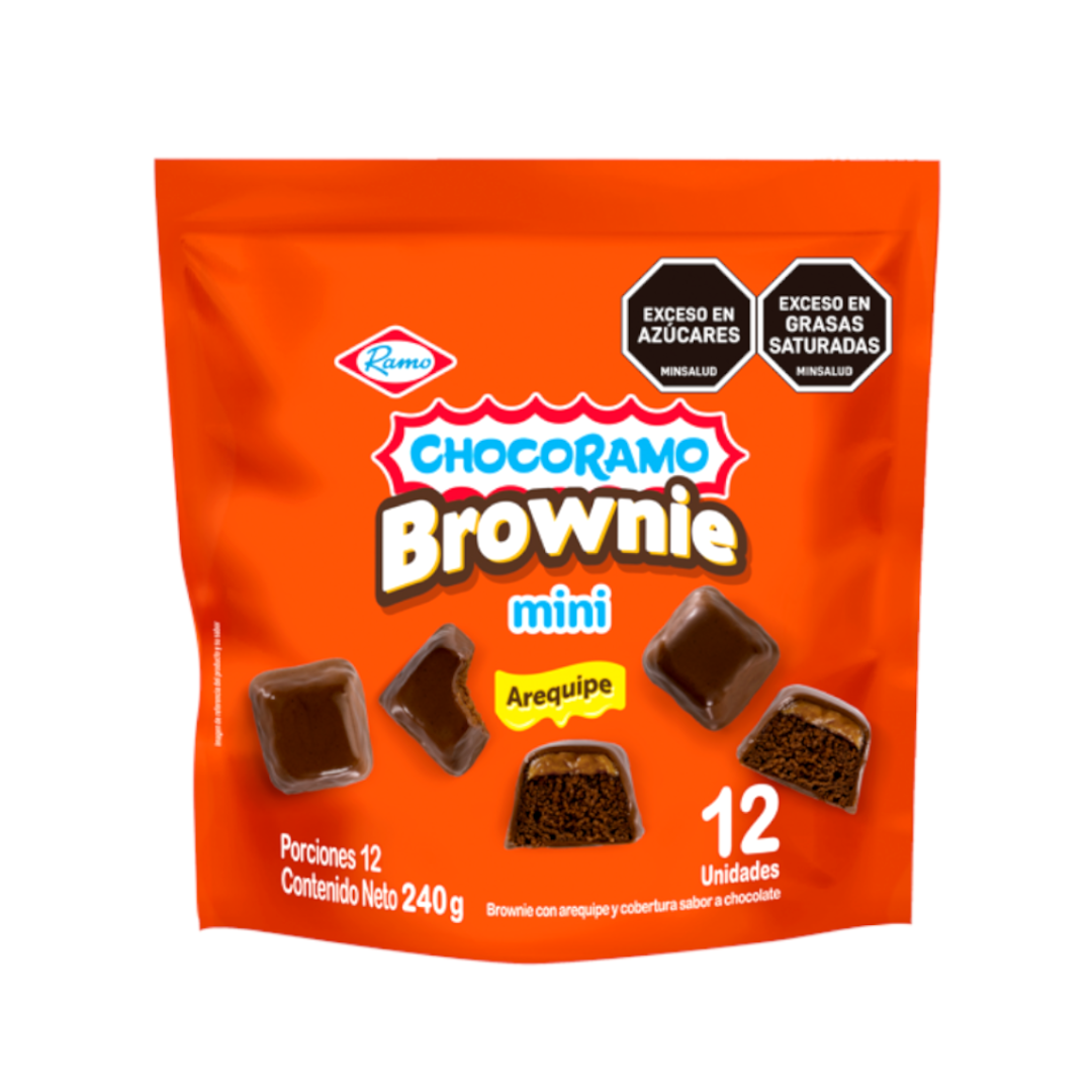 CHOCORAMO MINI BROWNIE 12PC - 20GR
