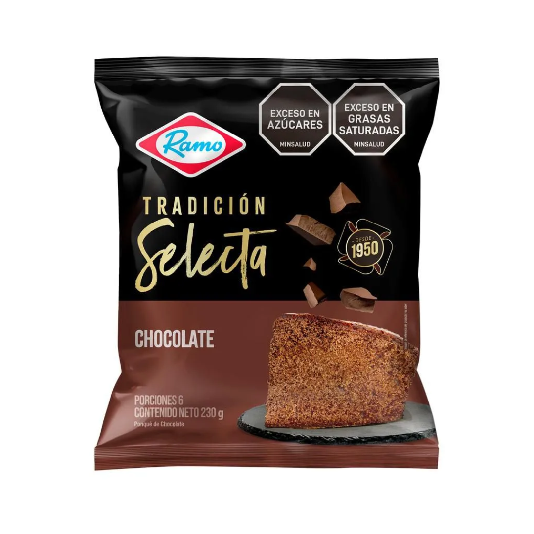 SELECTA TRADITIONAL CHOCOLATE POUND CAKE RAMO 230GR