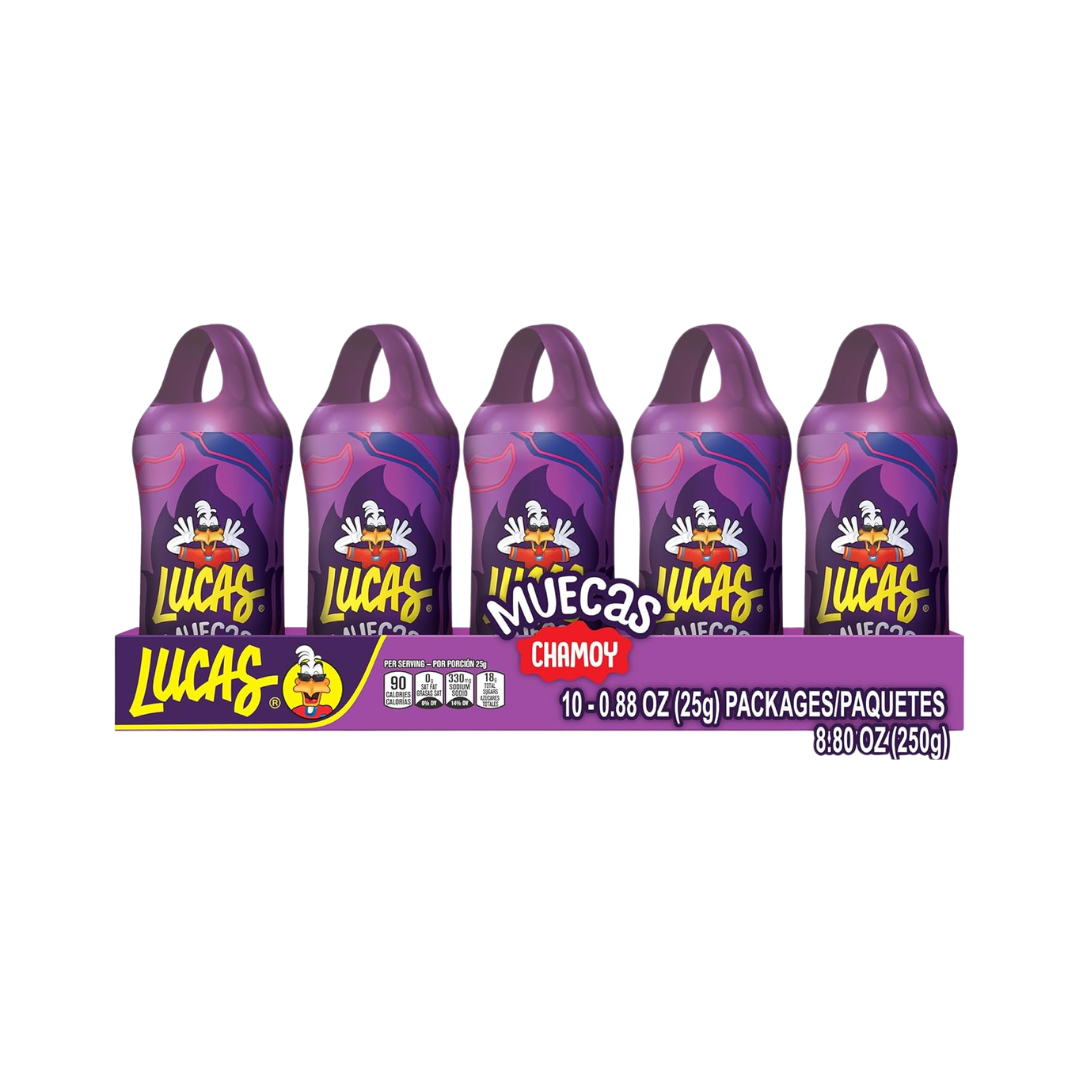 LUCAS MUECAS CHAMOY 10PC - 25GR