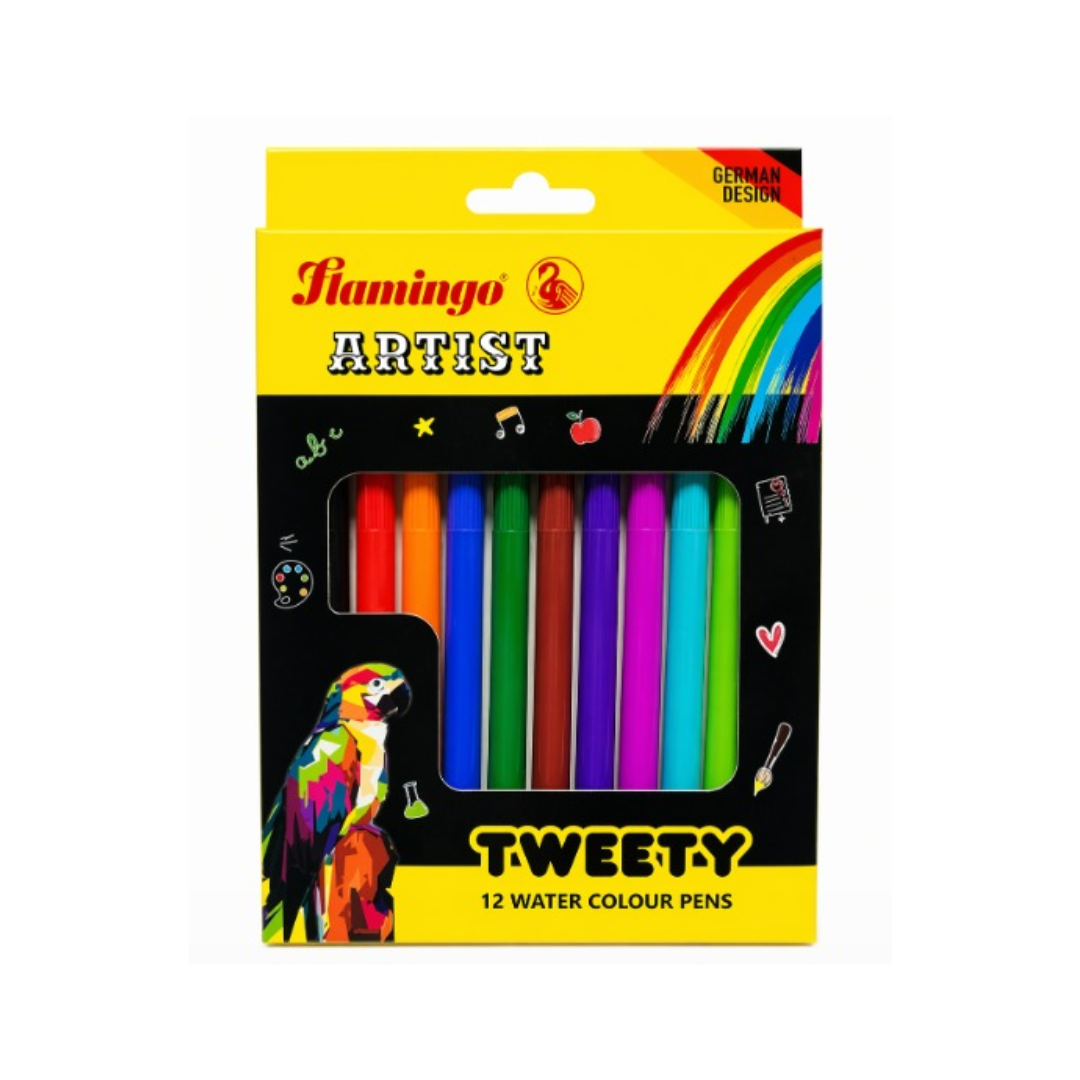 FAMINGO ARTIST 12 WATER COLOUR PENS