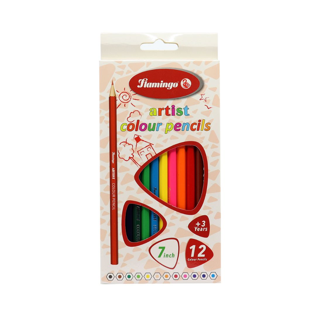 FAMINGO ARTIST 12 COLOR PENCILS