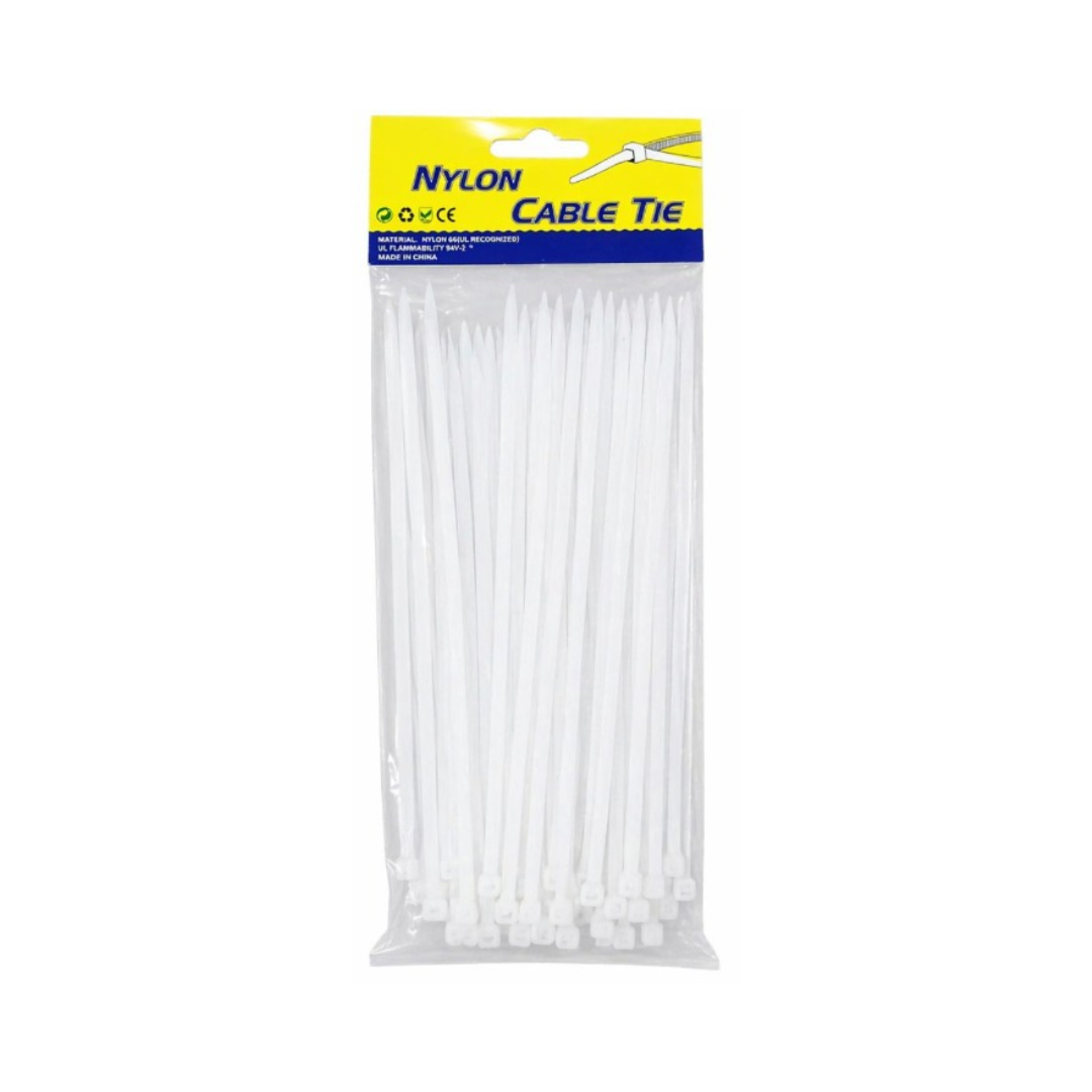 NYLON CABLE TIE 3.6X200MM 100PC