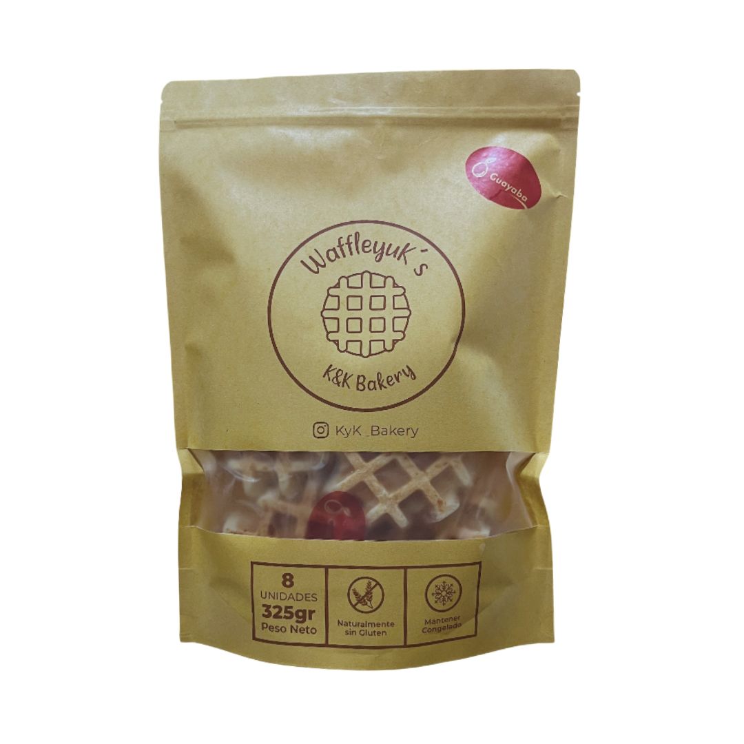 FROZEN WAFFLES DE YUCA BOCADILLO 325GR