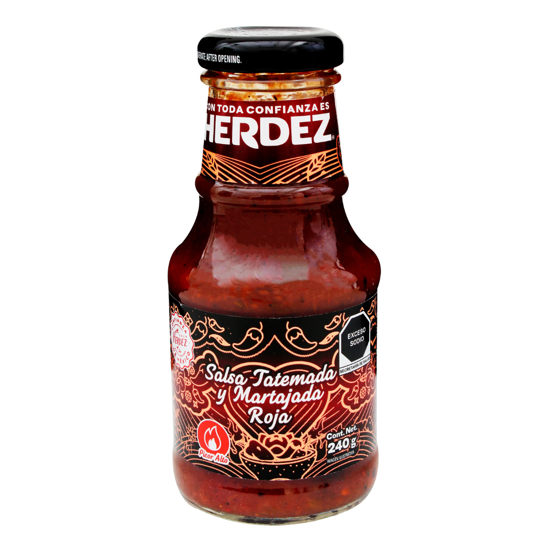 GRILLED RED SAUCE HERDEZ 240GR