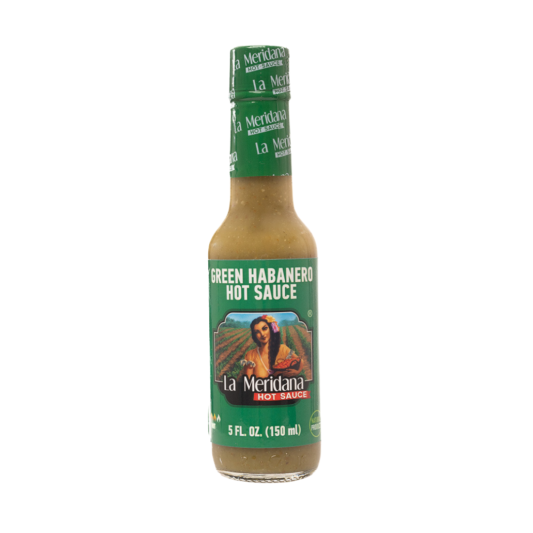 GREEN HABANERO SAUCE LA MERIDANA 150ML