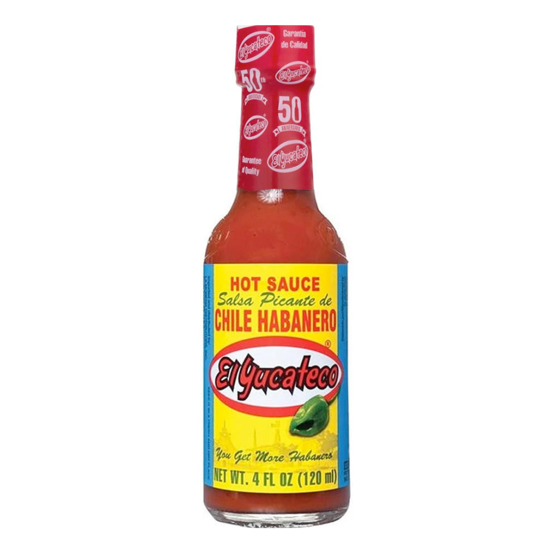RED HABANERO SAUCE EL YUCATECO 120ML