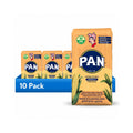 PAN Pre-Cooked YELLOW CORN MEAL NOGMO 10PC - 1KG