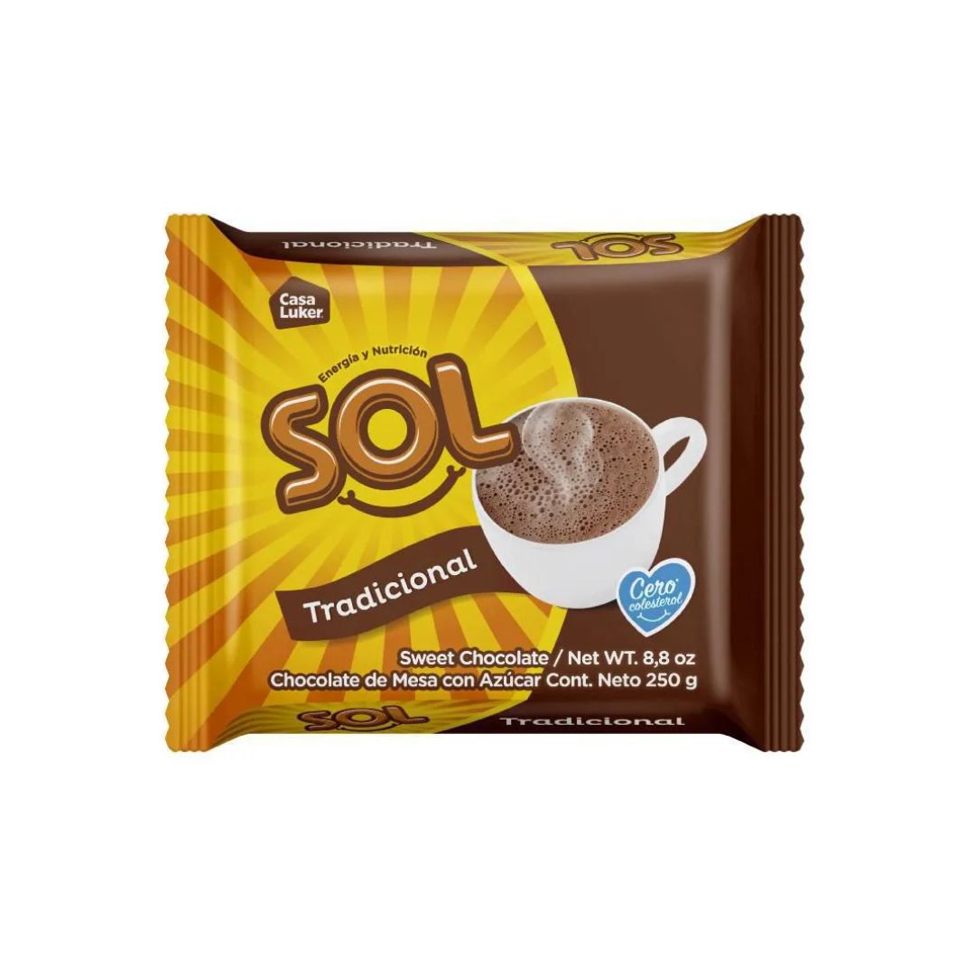 TRADITIONAL CHOCOLATE SOL 250GR