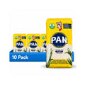 PAN Pre-Cooked WHITE CORN MEAL NOGMO 10PC - 1KG